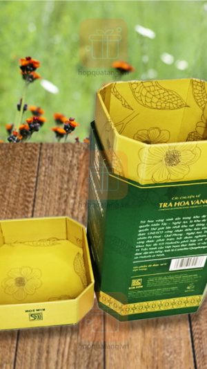 Hộp trà bát giác