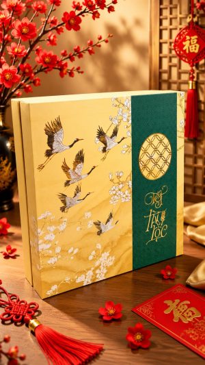 Hộp quà Tết tài lộc