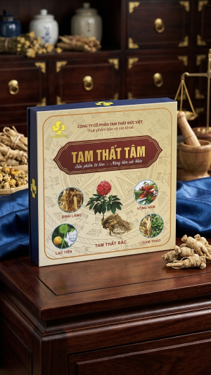 Hộp Đựng Dược Liệu Tam Thất