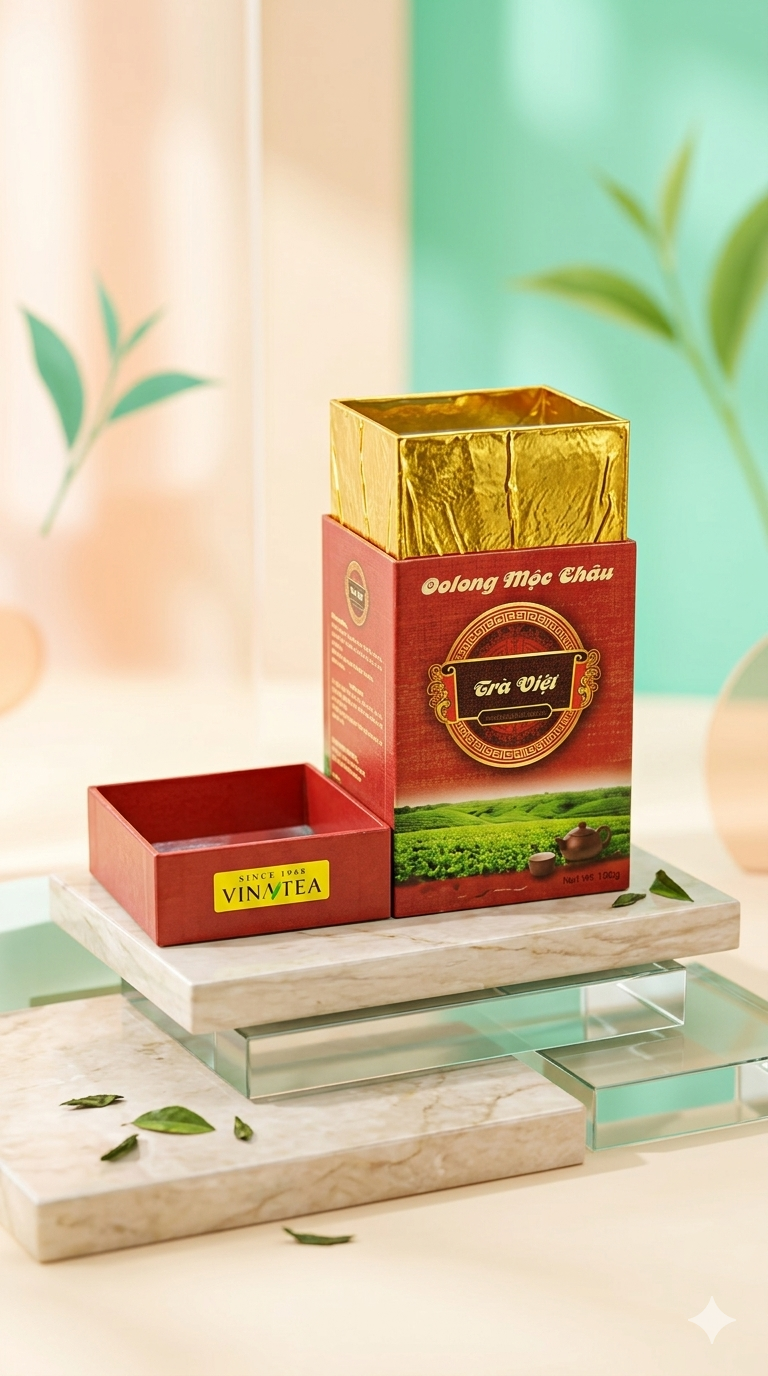 Hộp Trà Vinatea Olong Mộc Châu - Ảnh 2