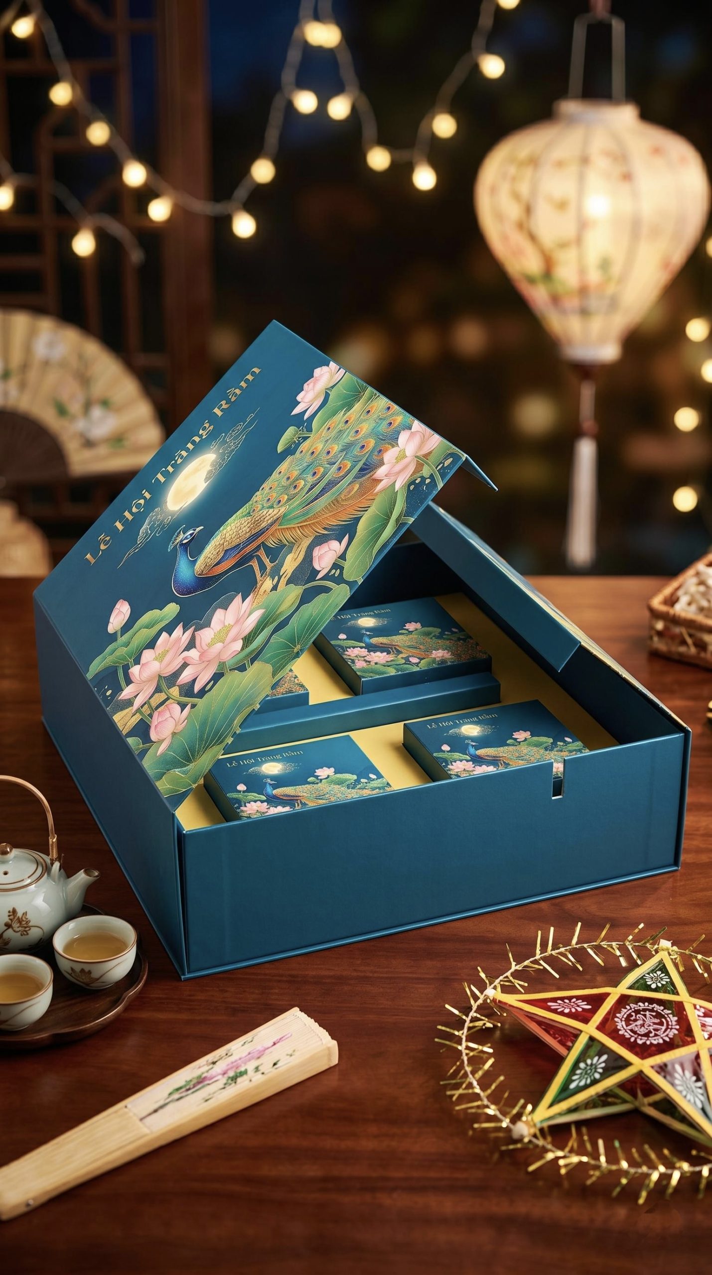 Hộp Trung Thu 2 Cánh Cửa